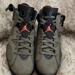 Travis Scott x Air Jordan 6 Retro 'Olive'