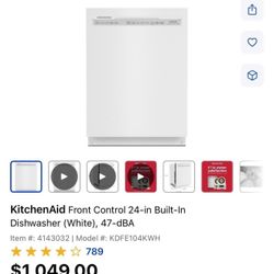 Kitchenaid Dishwasher 