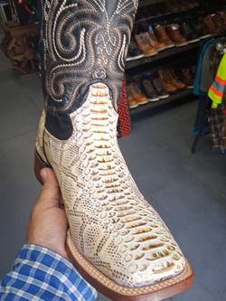 Botas de piel de mexico