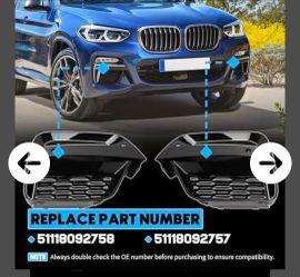 Front Fog Lamp Grille Frame