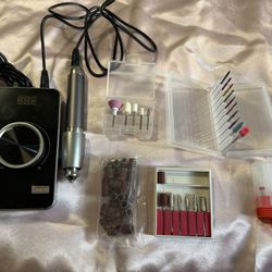 New Nail Drill And Bits $50