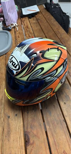 Arai Corsair V Edward’s tribute race replica full face motorcycle helmet size medium M