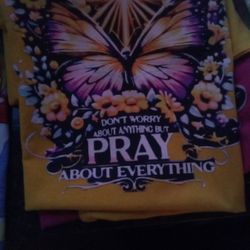 Pray About Everything Hoodies And Tee Shirts