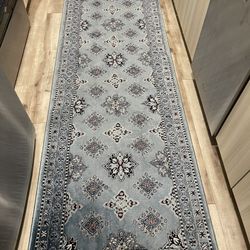Gray & Blue Rug