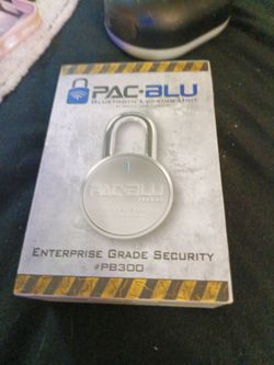 Pac Blu, Bluetooth locking unit. Enterprise grade security