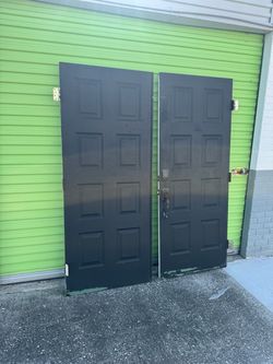 Exterior double door 64x79.25