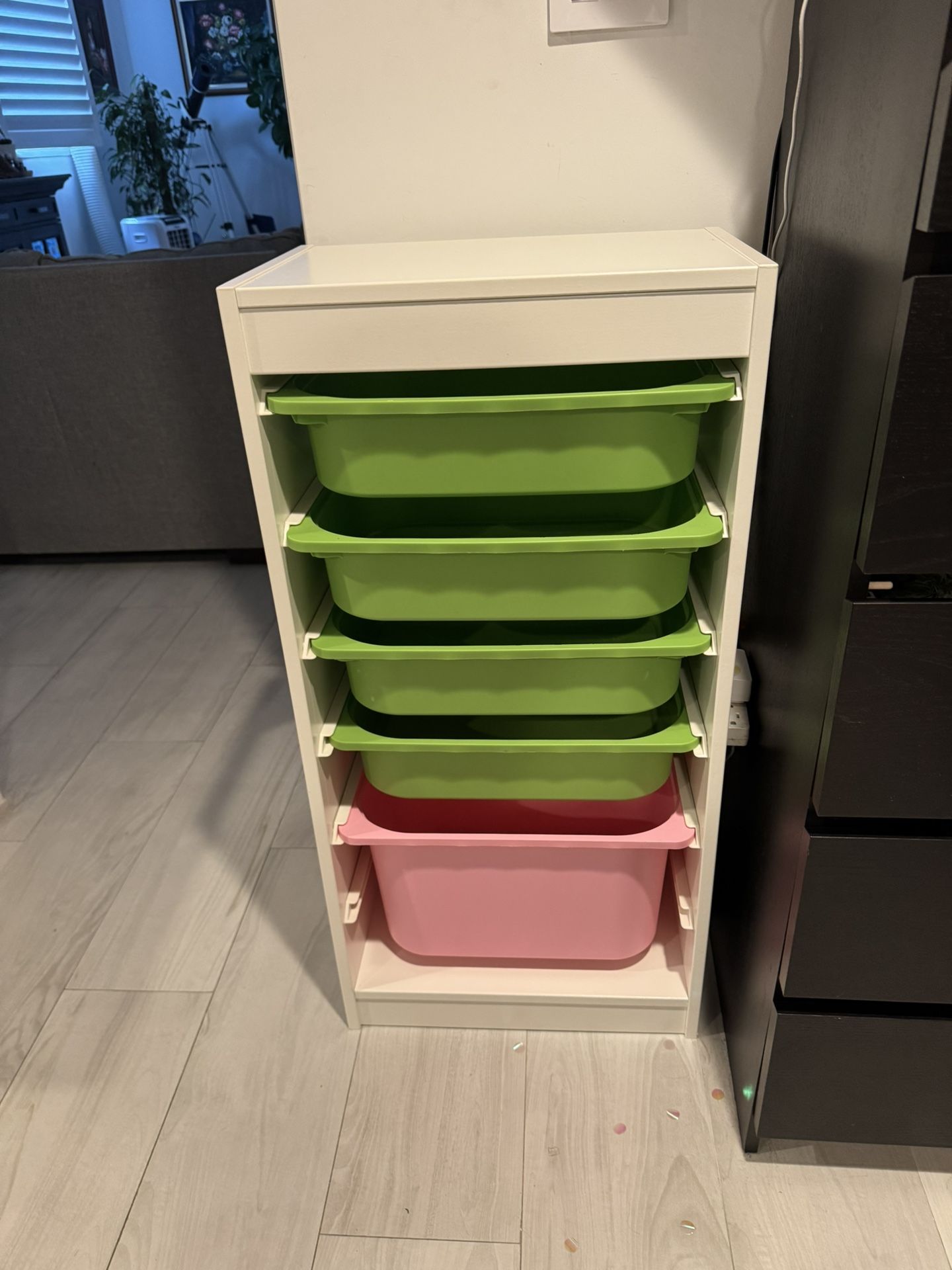 Storage Bin Shelves 