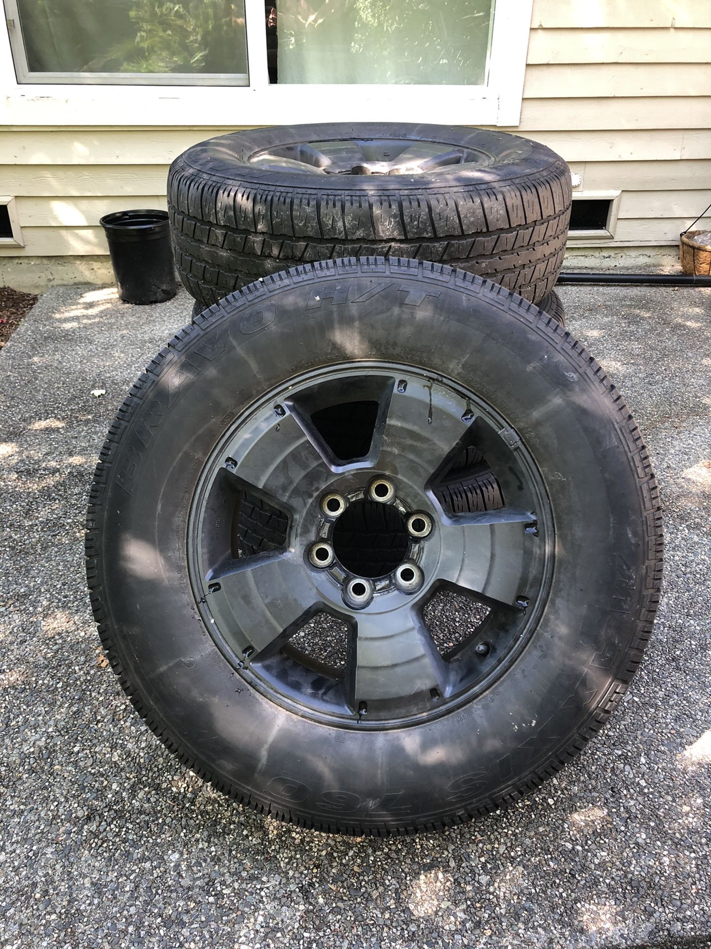 265/65 R17 Tires on Rims