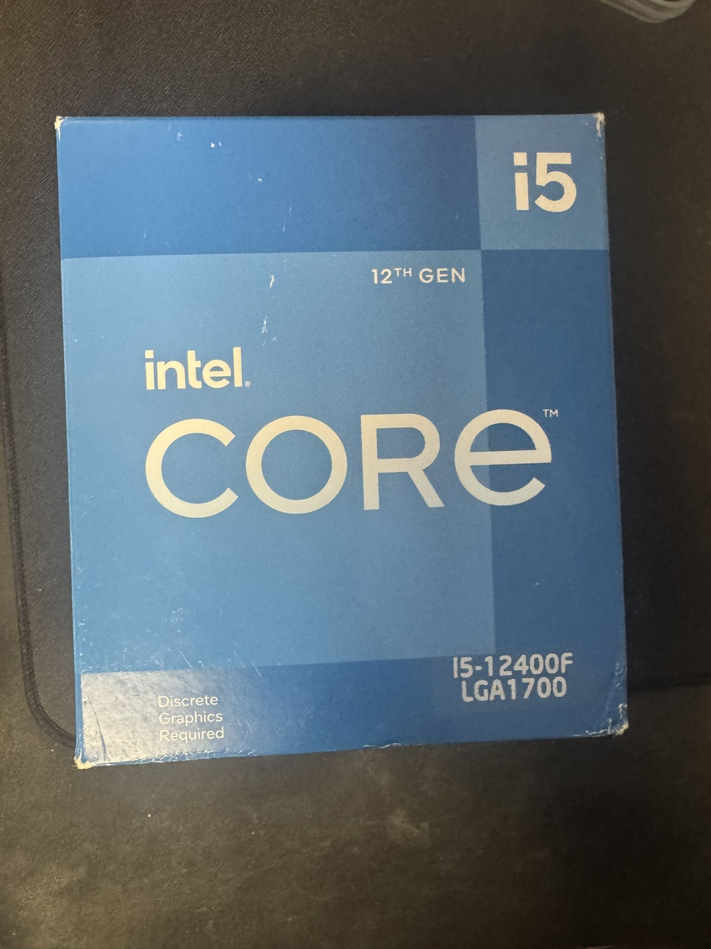 Intel i5 12400f - 6 Core CPU