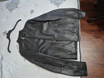 Micheal kors leather jacket