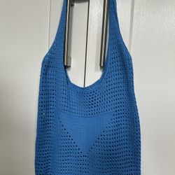 Crochet Tote knitted handbag