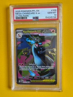 2025 Mega Charizard X Ex #109