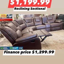 Reclining Sectional 