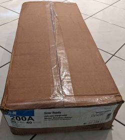 Eaton 200A Solar PV Meter Breaker Combo Power Load Center Panel