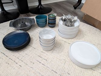 Mixed Kitchenware and Dinnerware Bundle
