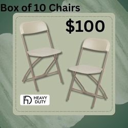Beige Plastic Chairs