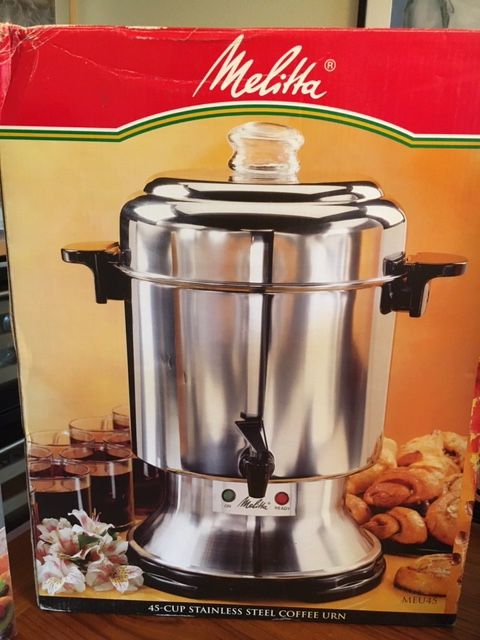Melitta 45 cup percolator coffee maker