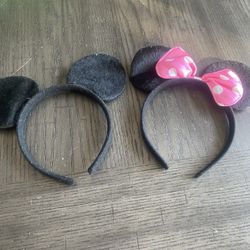 Mickey And Minnie Headbands 