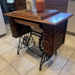 Antique Singer sewing machine