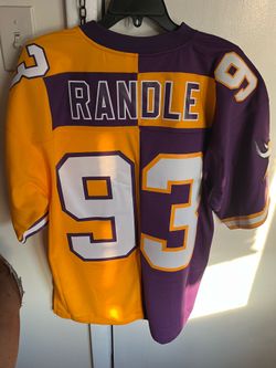 John Randle Minnesota Vikings Mitchell & Ness men’s NFL jersey L