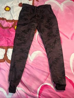 Black fitted pants M