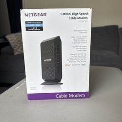 NETGEAR CM600 High Speed Cable Modem