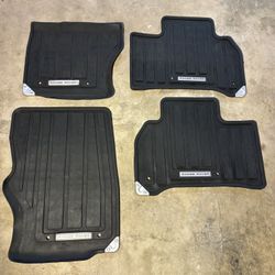 Range Rover Sport Rubber Floor Mats 