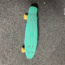 Teal Skateboard
