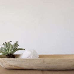 Decorative Wood Bowl 