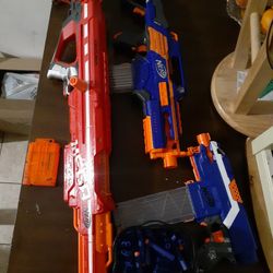 Nerf Guns And Ammo