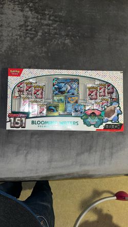 Pokemon Blooming Waters 151 Premium Collection Sealed! Brand New