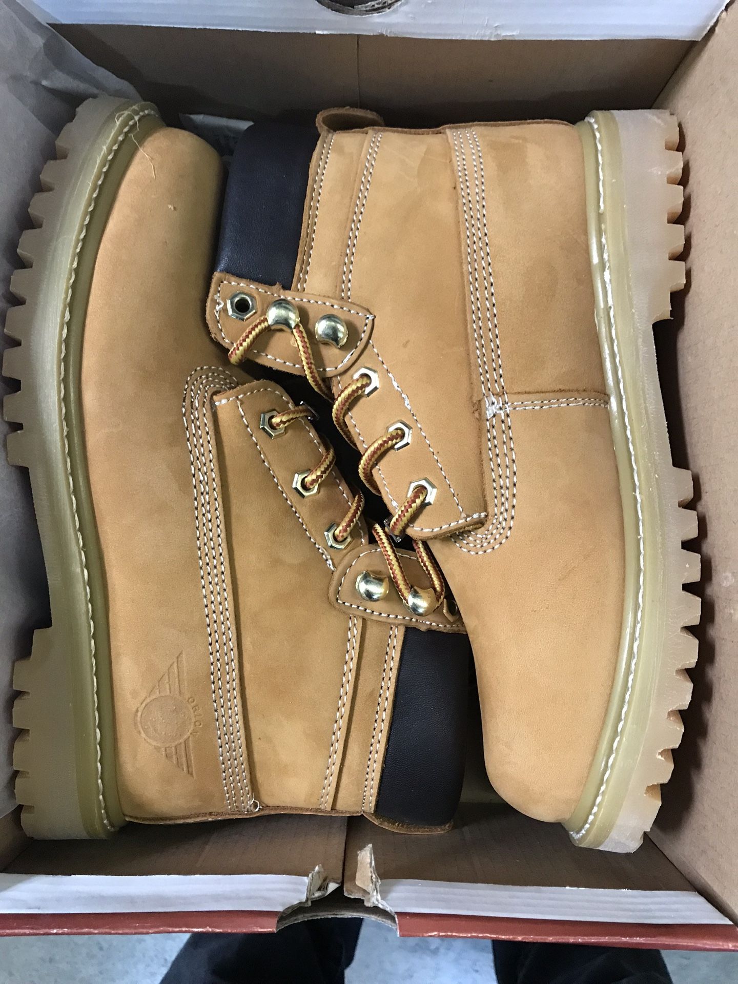Oil Resistant Work Boots Size 6-8.5