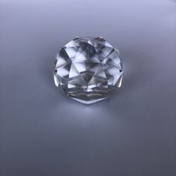 Faceted Round Paperweight 