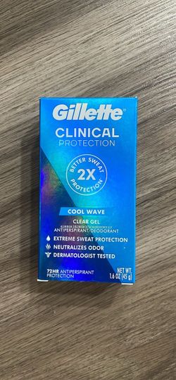 New! Gillette Clinical Protection Cool Wave Clear Gel $10 Each