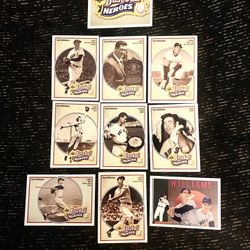 Ted Williams Baseball Heros Hologram Cards