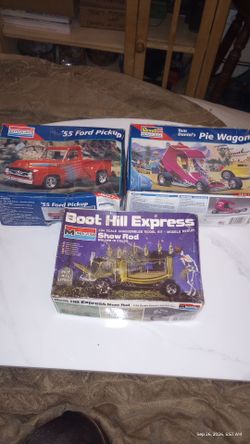 Monogram & Revell Model Car Kits Lot of 3