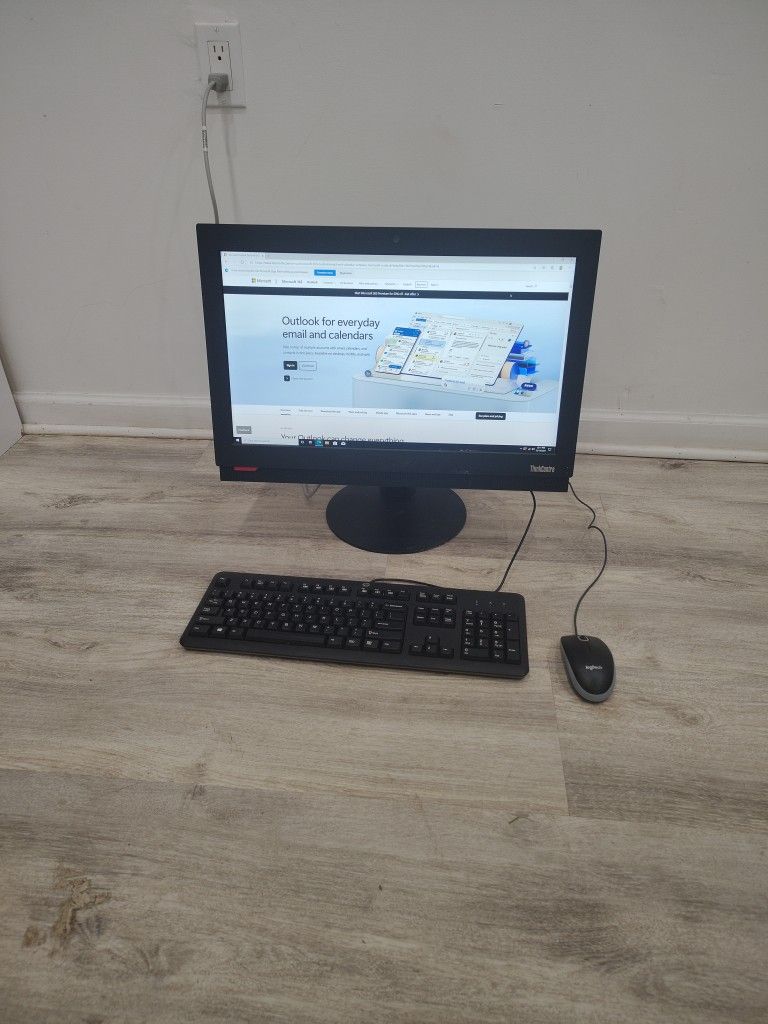 Lenovo Thinkcentre M810Z Intel Core i3-6100 CPU 3.70 GHz 8 Gb Ram 300 Gb Hard Drive Built In Wifi Ms Office Intall