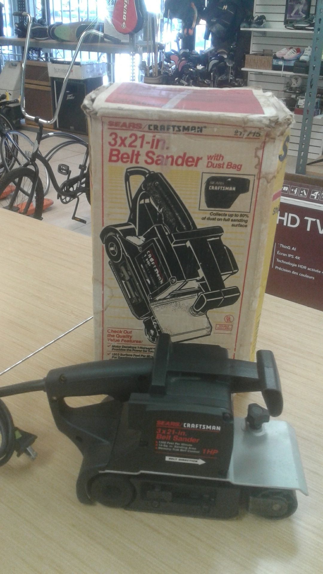Craftsman 3x21 Belt Sander