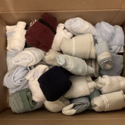 Baby Girl And Boy Socks, Bibs, Ect..