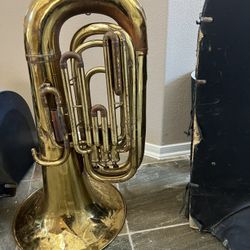 Tuba With Case
