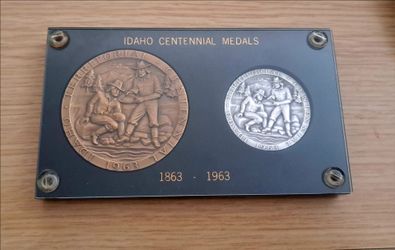 1(contact info removed) Idaho Commemorative .999 silver and bronze