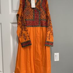 XS women ethnic Pakistani dress