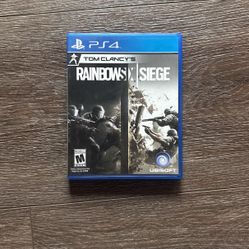 Rainbow 6 Siege PS4 Game 