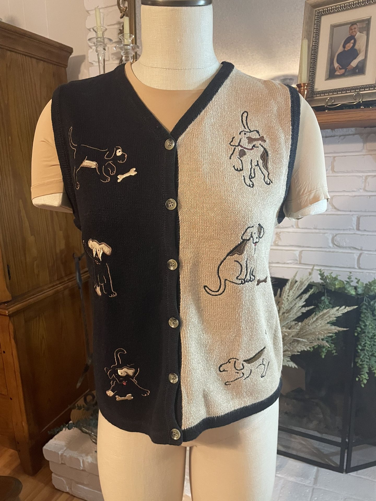 Adorable Vintage Dog Vest