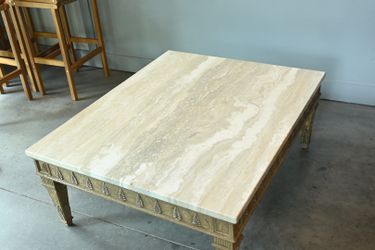 Marble Top Coffee Table