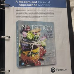 Nutrition Textbook Pearson