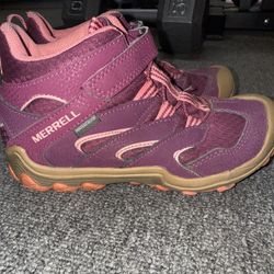 Size 2 girls Merrell Hiking Boots 