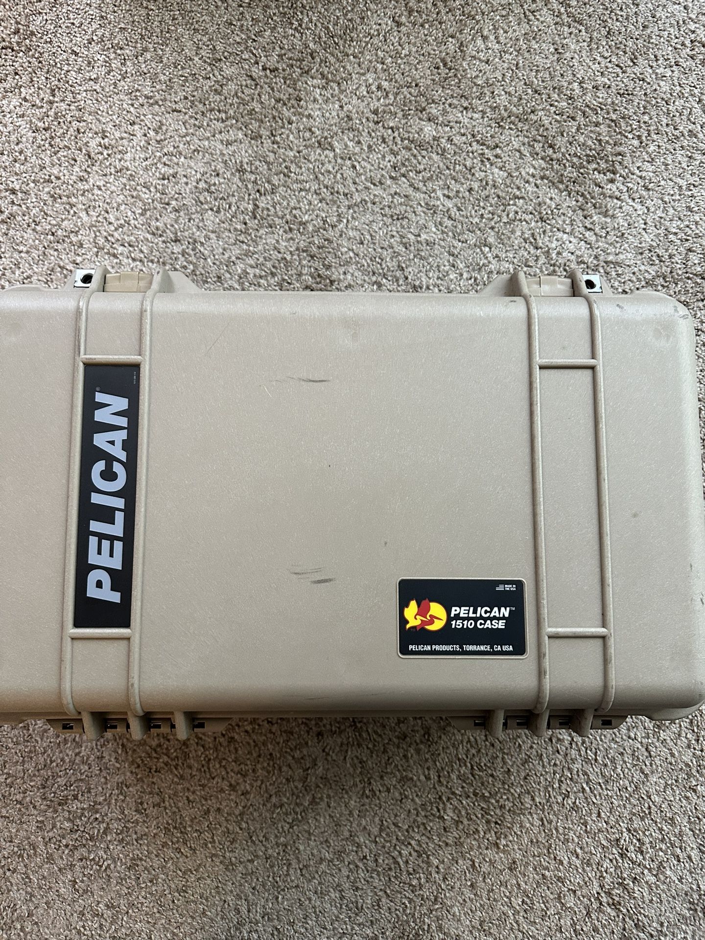 Tan Pelican case 1650