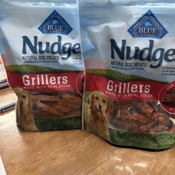 Blue Buffalo Nudges Grillets (2 Pack) Natural Dog Treats 16 Oz