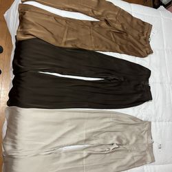 Elegant Silky Pants 